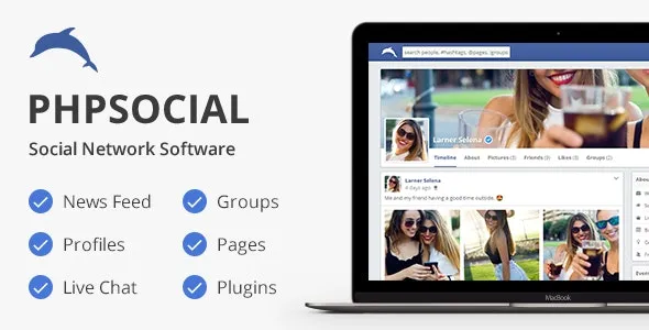 phpSocial - Social Network Platform