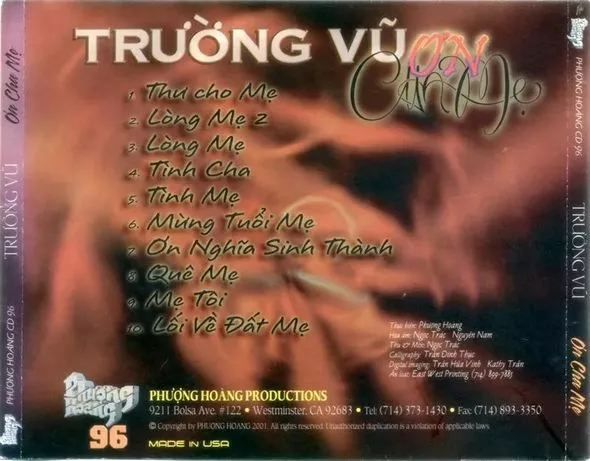 Trường Vũ - Ơn Cha Mẹ 2001