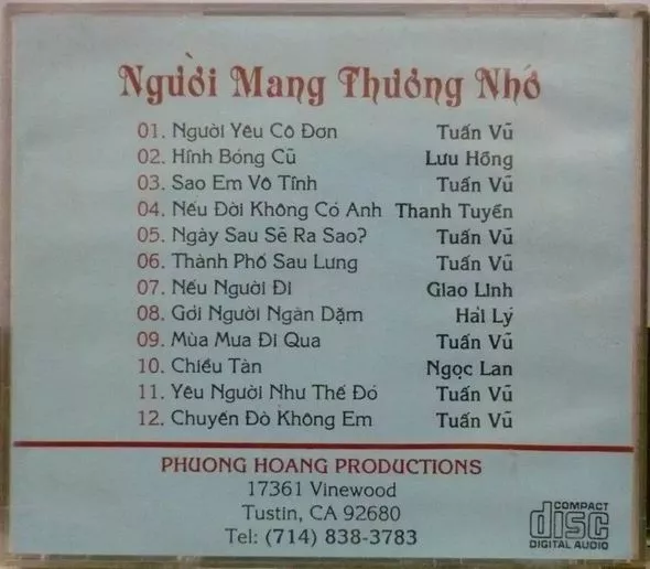 Tuấn Vũ - Người Mang Thương Nhớ 1991