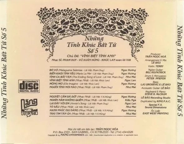 Album Lossless Những Tình Khúc Bất Tử (22 CD)