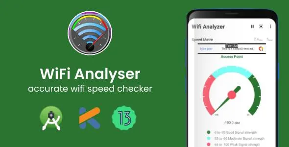 Wifi Analyzer App with Admob Ads - Android 13 Supported