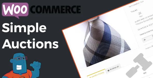 WooCommerce Simple Auctions - WordPress Auctions