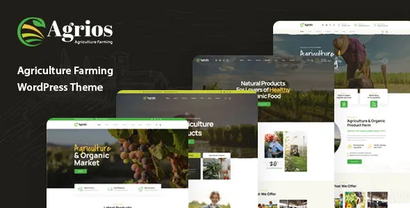 Agriox - Agriculture Farming WordPress Theme