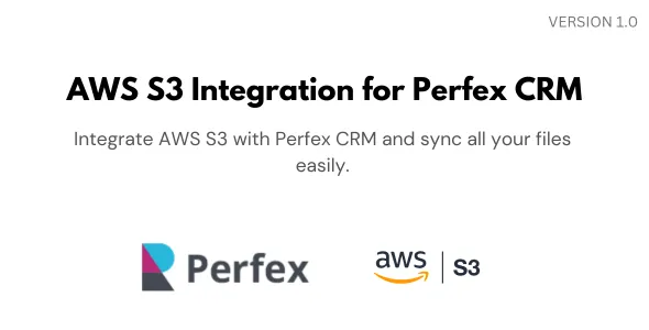 AWS S3 Integration for Perfex CRM