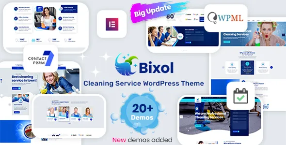 Bixol - Cleaning Services WordPress