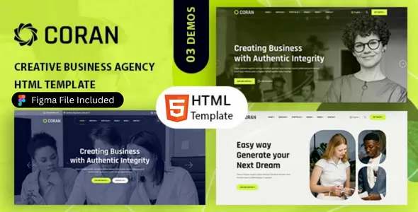 Coran - Creative Agency HTML Template