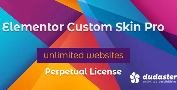 Elementor Custom Skin Pro