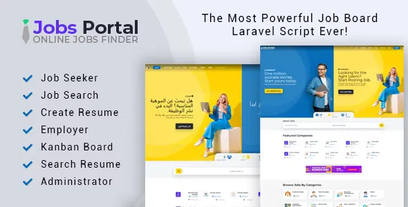 Jobs Portal - Job Board Laravel Script