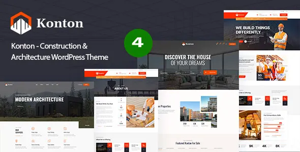 Konton - Construction & Architecture WordPress Theme