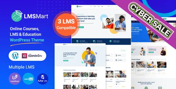 LMSmart - Education WordPress Theme