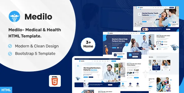 Medilo - Medical, Hospital & Dental HTML Template