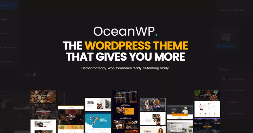 OceanWP + Premium Extensions