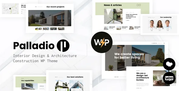 Palladio - Interior Design & Architecture WordPress Theme