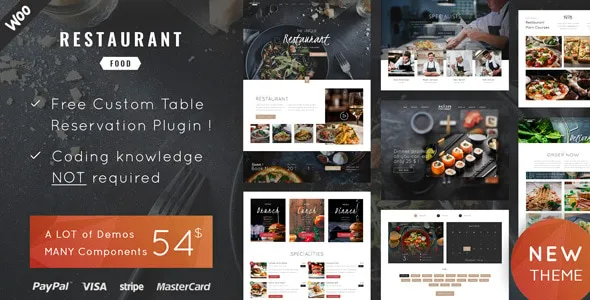 Ristorante - Restaurant Food WordPress Theme