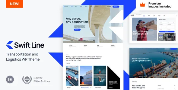 SwiftLine - Transportation Logistics WordPress Theme