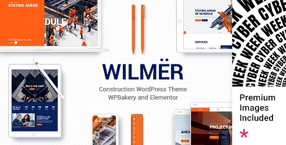 Wilmër - Construction WordPress Theme