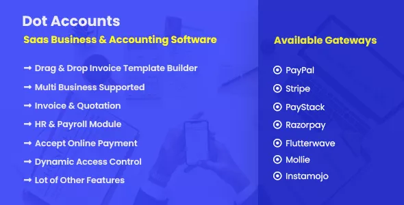 Dot Accounts - SaaS Business & Accounting Software