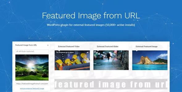 Featured Image from URL Premium