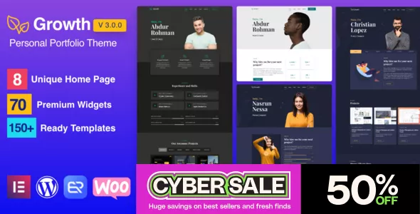 Growth - Personal Portfolio Theme