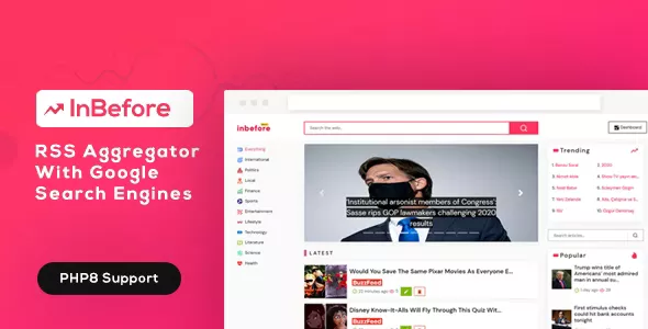 InBefore - News Aggregator with Search Engine