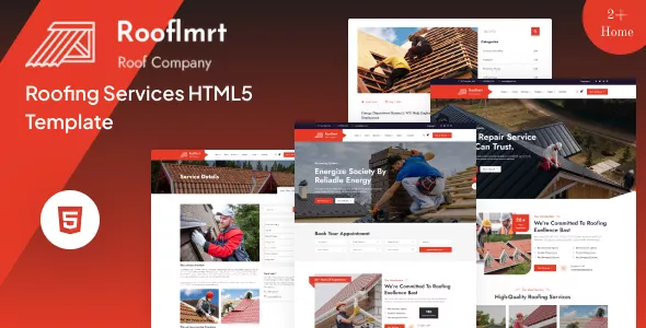 Roofimrt - Roofing Services HTML5 Template