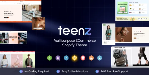 Teenz - Multipurpose Shopify Theme OS 2.0