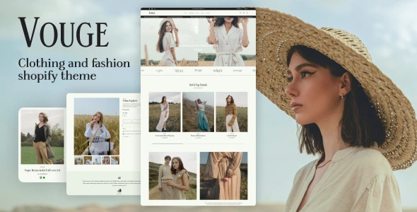 Vouge - Fashion Shopify Theme