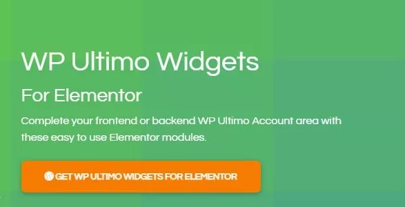 WP Ultimo Widgets for Elementor