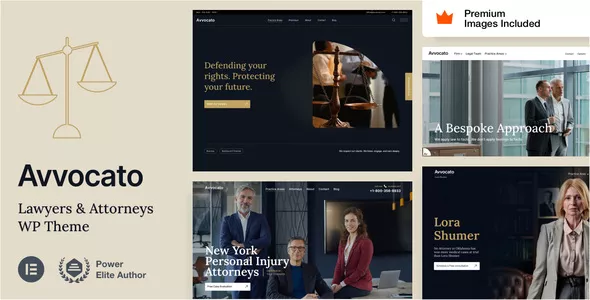 Avvocato - Law Firm WordPress Theme