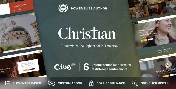 Christian - Church WordPress Theme