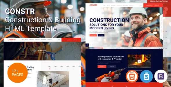 Constr - Construction & Building HTML Template