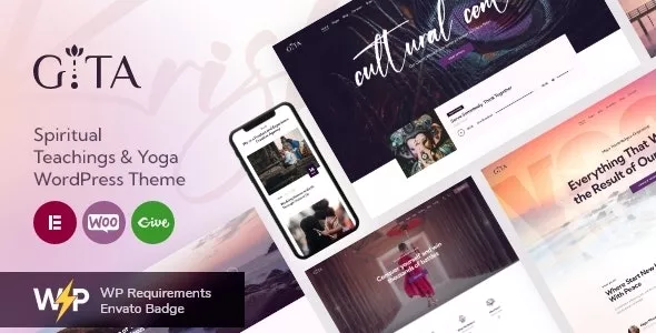 Gita - Spiritual Teachings & Yoga WordPress Theme