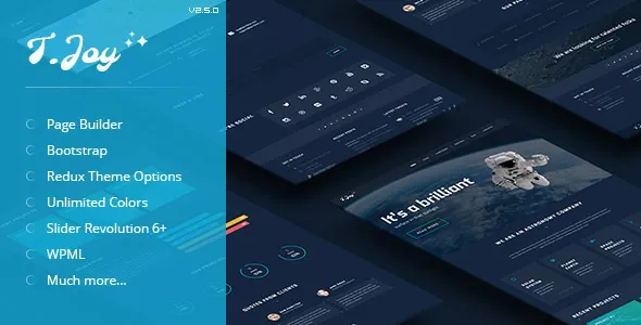 T.Joy - Astronomy WordPress Theme