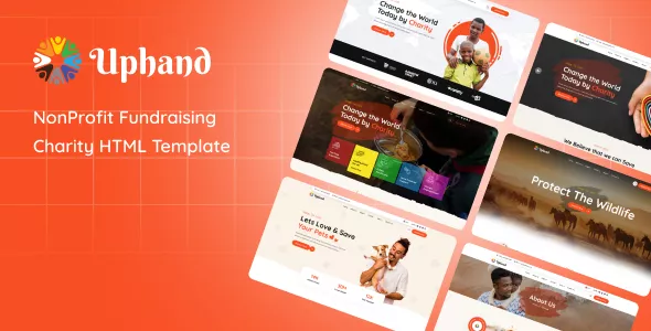 Uphand - Nonprofit Charity HTML Template