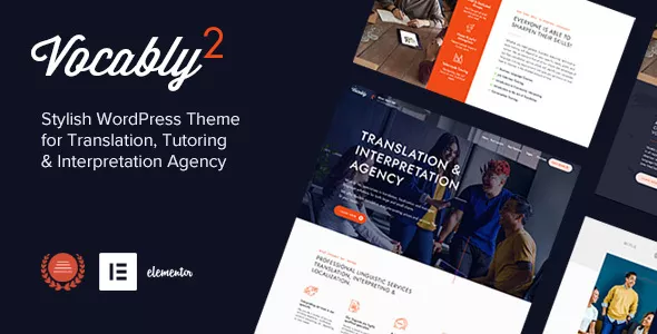 Vocably - Translation & Interpretation Agency WordPress Theme