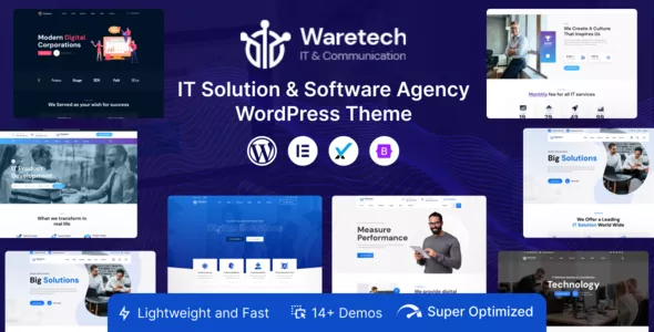 Waretech - IT Solutions & Technology WordPress Theme