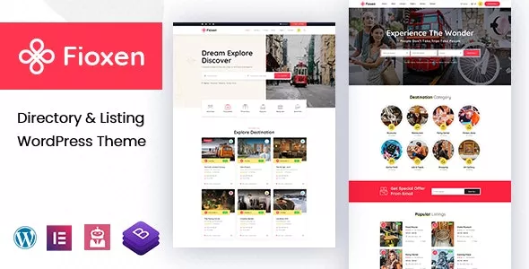 Fioxen - Directory Listing WordPress Theme