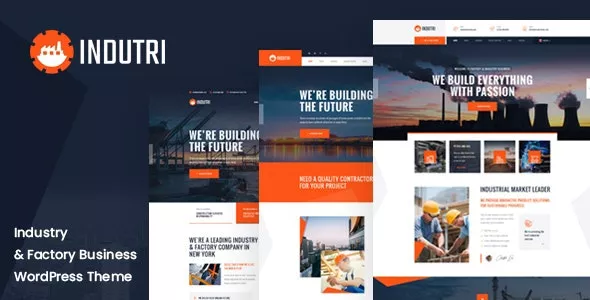 Indutri - Factory & Industrial WordPress Theme