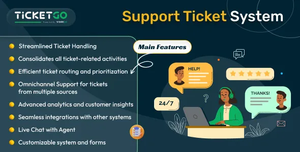 TicketGo - Support Ticket System