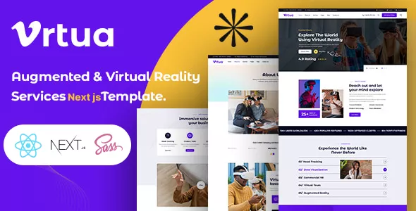 Vrtua - Augmented & Virtual Reality Services HTML Template