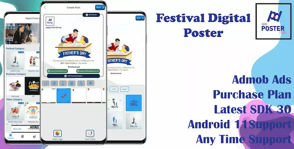 BrandSpot365 and Festival Banner Post Clone (Android 11 and SDK 30)