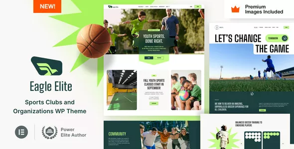EagleElite - Sports Club WordPress Theme