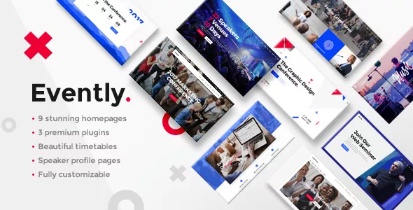Evently - Conference & Meetup WordPress Theme
