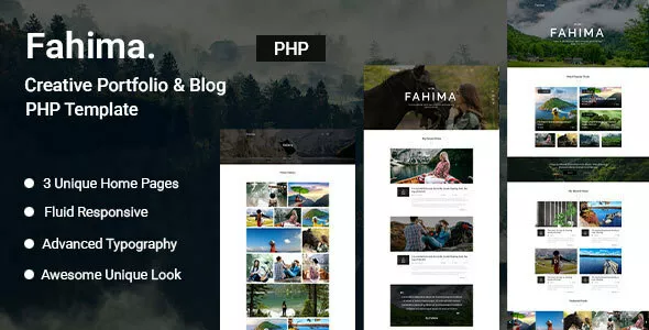 Fahima - Creative Portfolio & Blog HTML Template