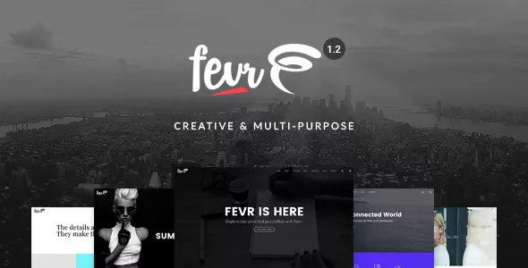 Fevr - Creative Multipurpose WordPress Theme
