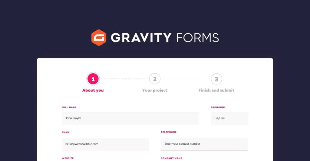 Gravity Forms - Creating Forms on a WordPress Site