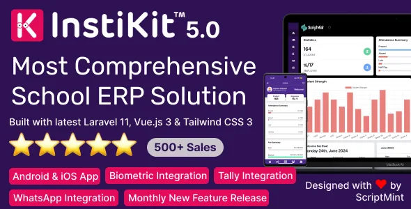 InstiKit School - School Management System & School ERP