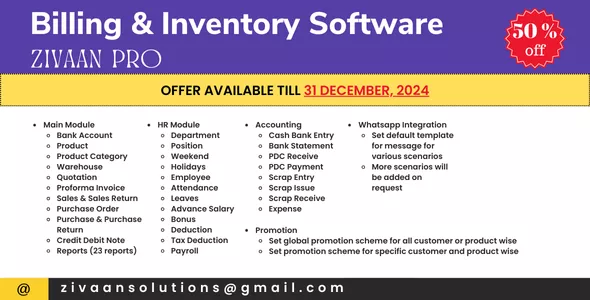 InventO - Accounting | Billing | Inventory (GST Compliance with GSTR1 & GSTR2 Integrated)
