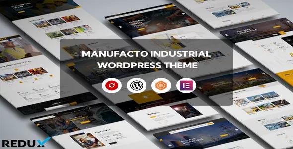 Manufacto - Factory WordPress Theme