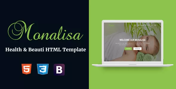 Monalisa - Health & Beauty HTML Template